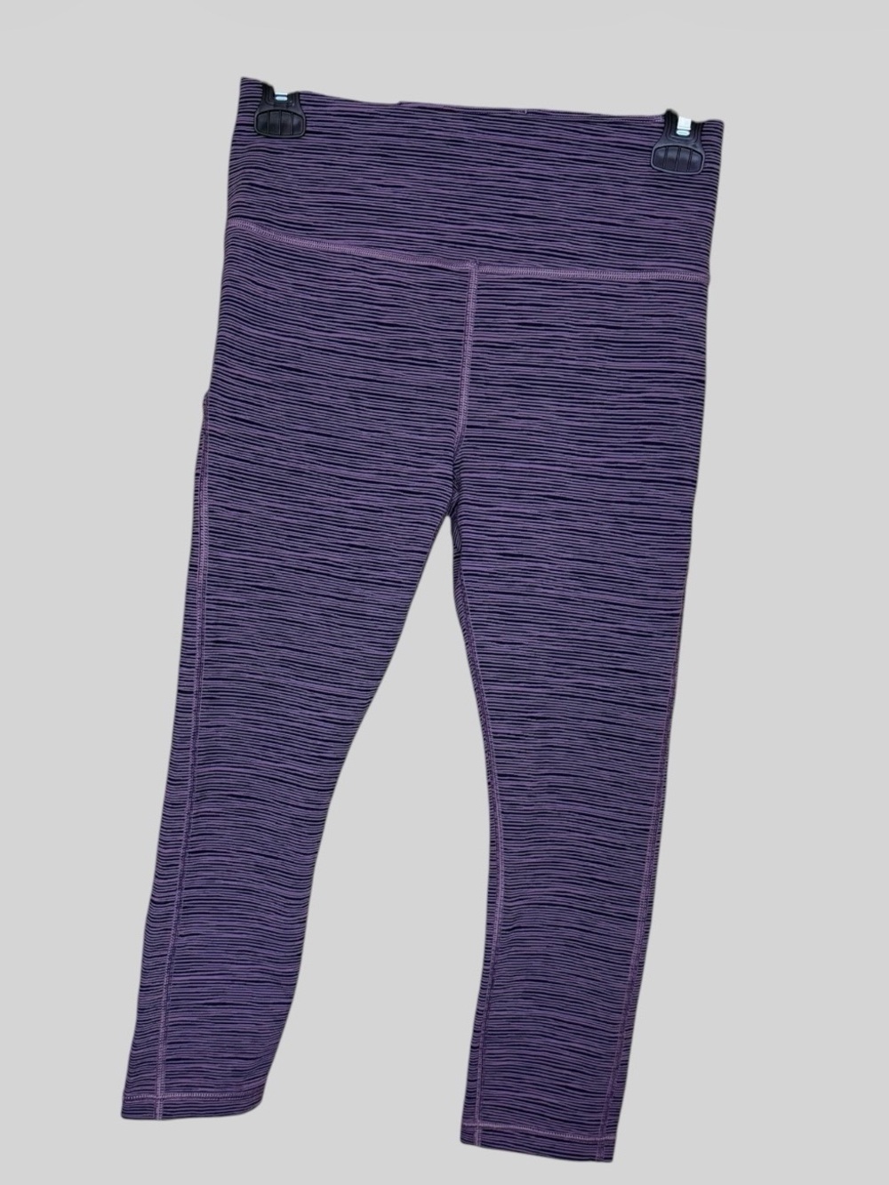 Athleta Heathered Purple Performance Leggings